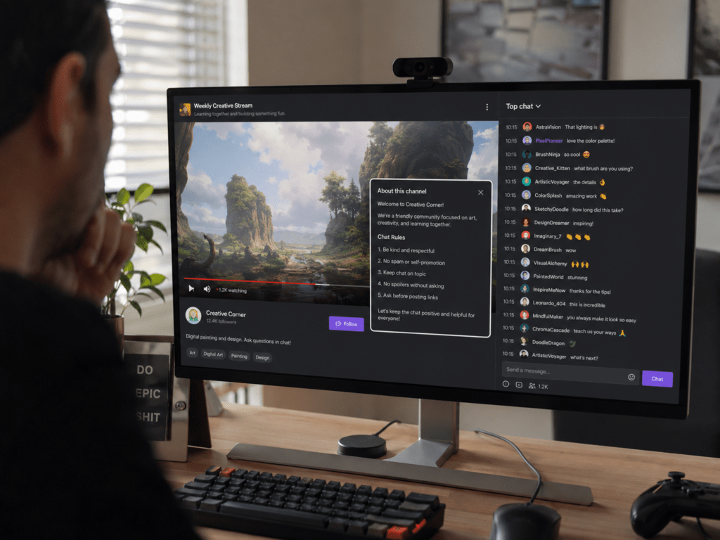 Platform Moderation Rules Compared With Chat Rules Managed by Individual Creators